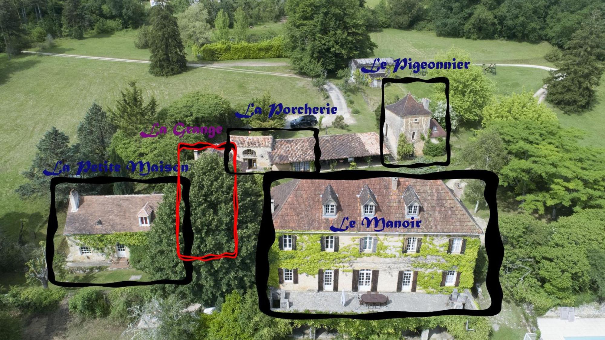 Le Manoir De St Marcel Villa Saint-Marcel-du-Périgord Eksteriør billede
