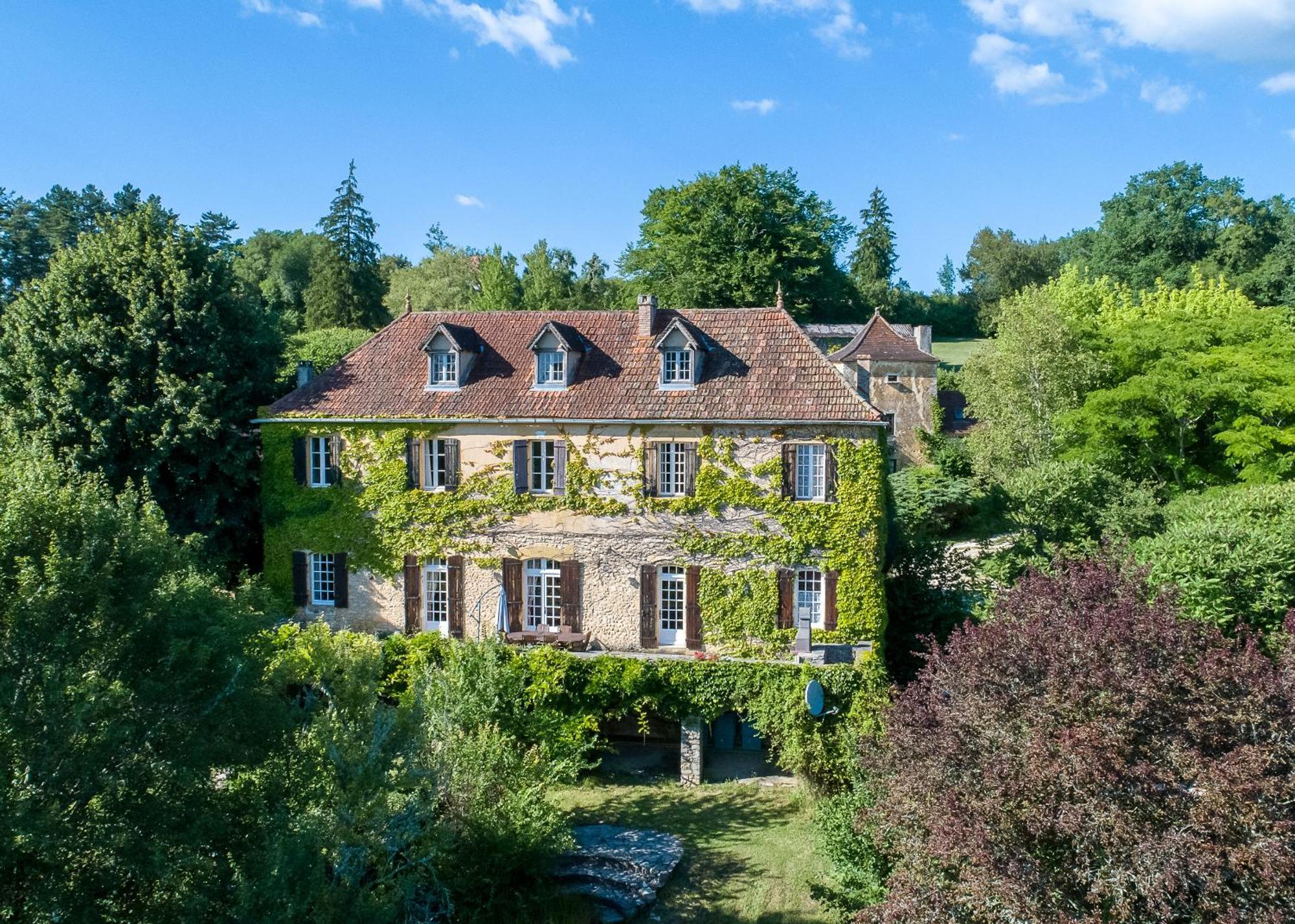Le Manoir De St Marcel Villa Saint-Marcel-du-Périgord Eksteriør billede