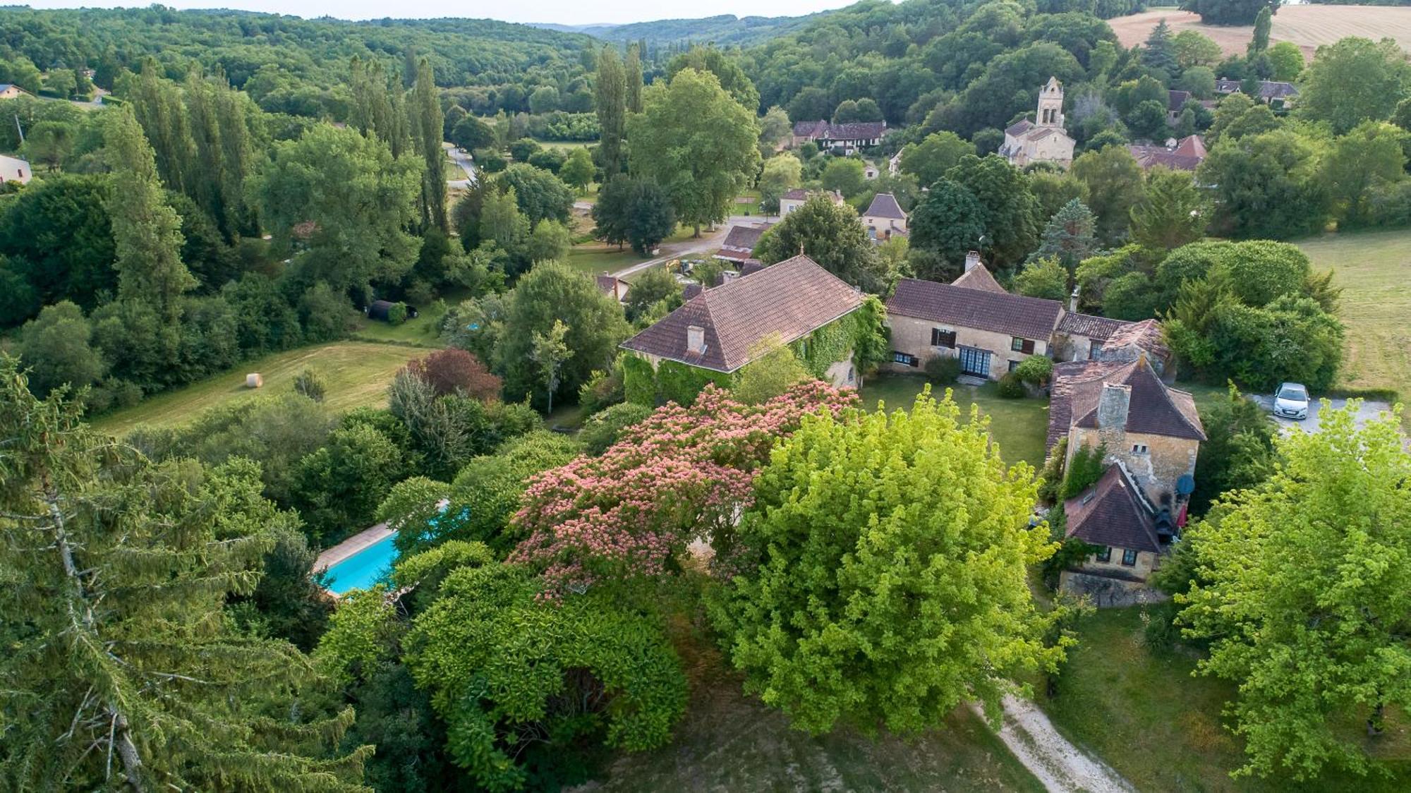 Le Manoir De St Marcel Villa Saint-Marcel-du-Périgord Værelse billede