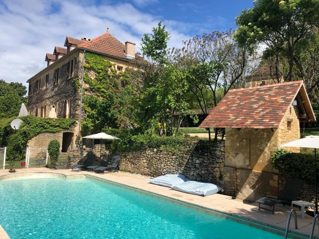 Le Manoir De St Marcel Villa Saint-Marcel-du-Périgord Værelse billede